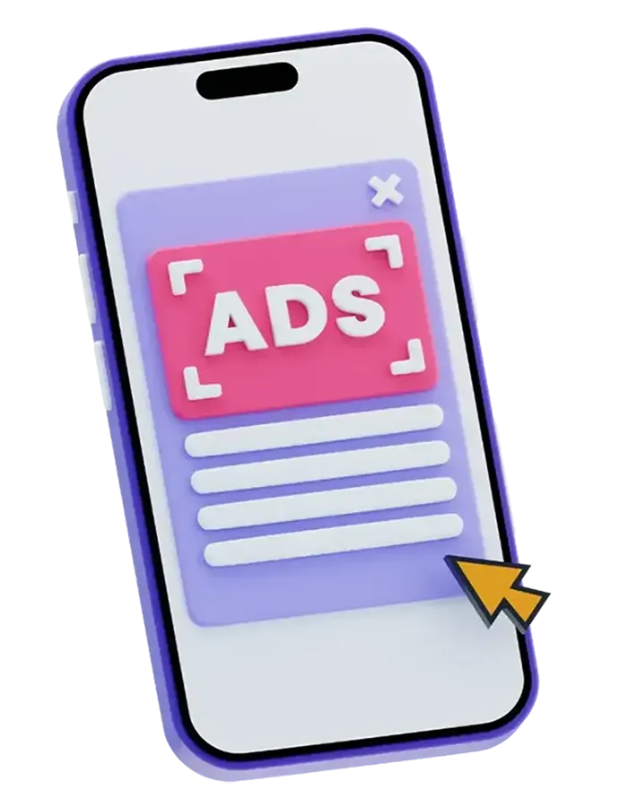 Ads tailored by treatment type and local keywords